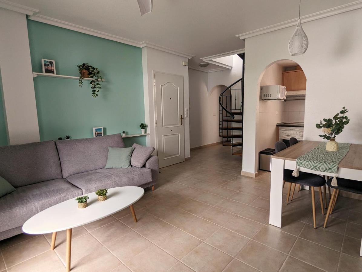Apartamento Las Palmeras - Con Terraza, Barbacoa, Aire Acondicionado Y A 250M De La Playa! Los Alcázares Eksteriør bilde