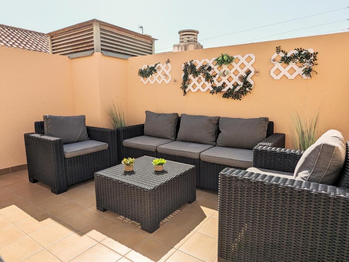 Apartamento Las Palmeras - Con Terraza, Barbacoa, Aire Acondicionado Y A 250M De La Playa! Los Alcázares Eksteriør bilde